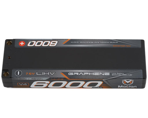 Maclan Racing MCL6029 6000mAh Graphene LiHV 2S 7.6V LCG Battery with 5mm Bullets