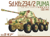 Magic Factory 3001 1/72 Sd.Kfz. 234/2 Puma Armored Car Model Kit