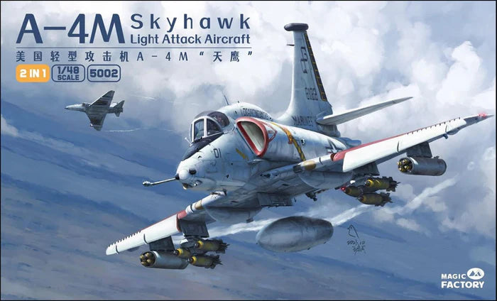 MAGIC FACTORY 5002 1/48 A4M Skyhawk Light Attack Model Aircraft Kit