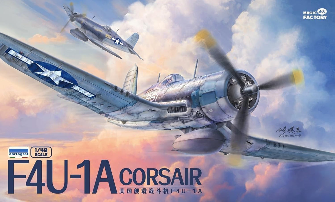 Magic Factory 5003 1/48 Vought F4U-1A Corsair Fighter Model Aircraft Kit