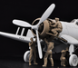 Magic Factory 7507 1/48 F4U Ground Crew Figures Model Kit