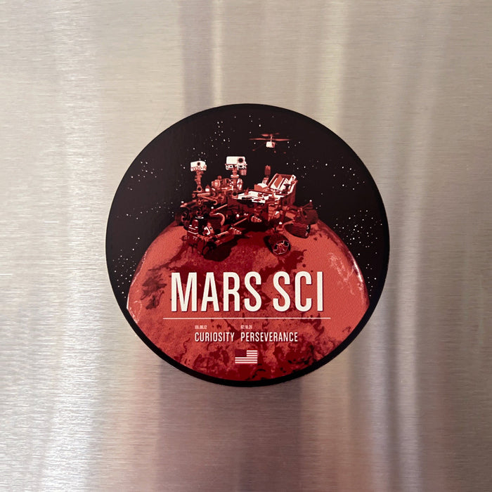 Chop Shop Studio Mars Science Magnet From the Historic Robotic Spacecraft Series