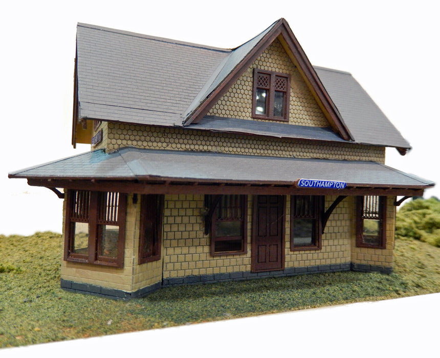 Mainline Laser S-100 HO Scale Southhampton Station  Laser Cut Wood Kit