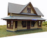 Mainline Laser S-100 HO Scale Southhampton Station  Laser Cut Wood Kit