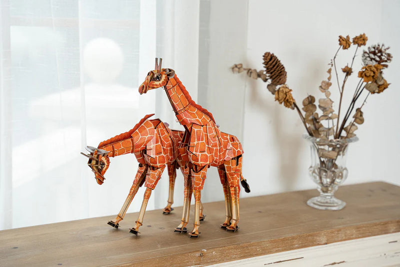 Make Bug B0011 Giraffe 3D Craft Paper Puzzle