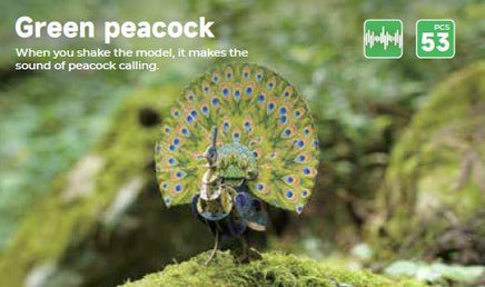 Make Bug D0016 Voices of Nature - Green Peacock