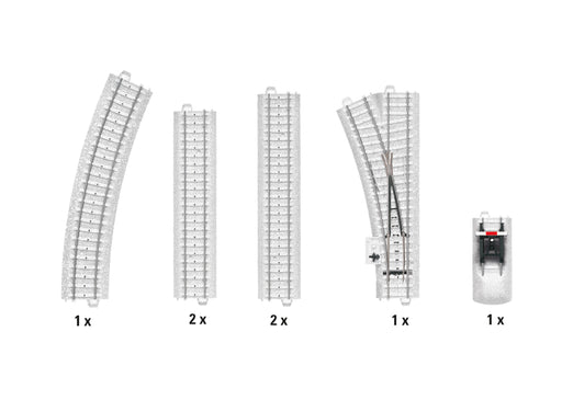 Märklin Start Up 20124 HO Scale Add-On Track for Christmas Train Set