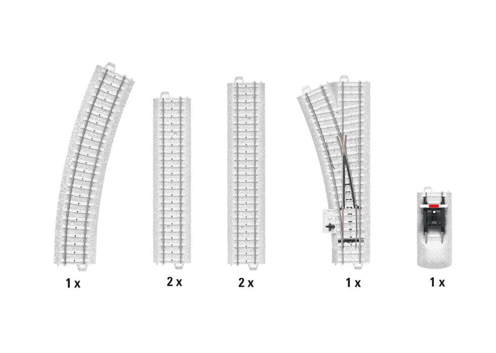 Märklin Start Up 20124 HO Scale Add-On Track for Christmas Train Set