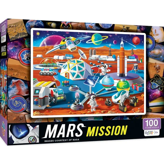 MasterPieces 12252 NASA: Mars Mission 100 Piece Puzzle