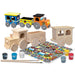 MasterPieces 21417 Paint Your Own: Toy Train Wood Kit with Paint & Brush