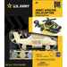 MasterPieces 21525 US Army: Apache Helicopter Wood Kit with Paint & Brush
