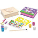 Master Pieces 21636 Paint Your Own: Llama Keepsake Box Wood Kit with Paint & Brush