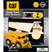 MasterPieces 21717 Caterpillar: Construction Dump Truck Wood Set with Paint & Brush
