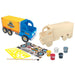 MasterPieces 22307 Paint Your Own: Semi Truck Wood Kit with Paint & Brush