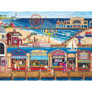 MasterPieces 31825 Family Time: Ocean Park (Shore Boardwalk) 400 Piece Puzzle
