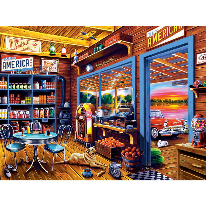 MasterPieces 31828 Shopkeepers: Henry's General Store 750 Piece Puzzle