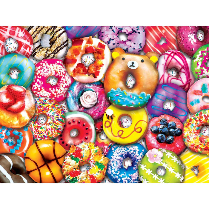 MasterPieces 31845 Trendz: Donut Resist Collage EzGrip 300 Piece Puzzle