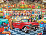 MasterPieces 32001 Wheels: The Auctioneer Classic Cars 750 Piece Puzzle