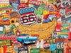 MasterPieces 32024 Greetings From: Route 66 Main Street of America Collage Puzzle (550pc)