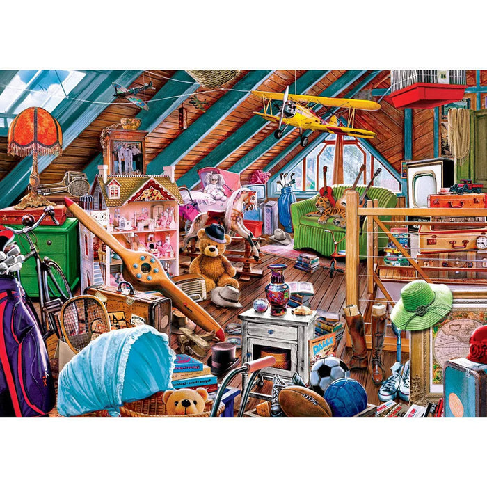 MasterPieces 32041 Home Sweet Home: Attic Secrets Puzzle 500 Piece Puzzle