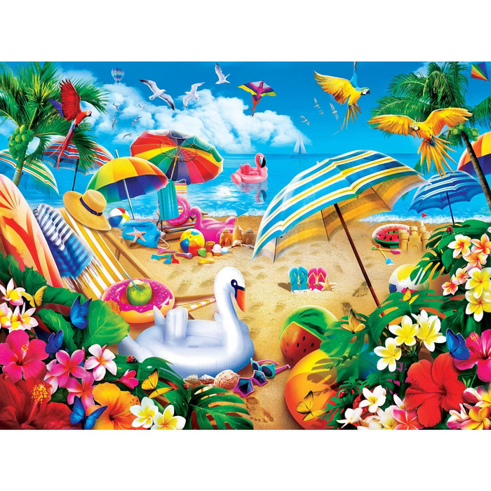 MasterPieces 32120 Paradise Beach: Weekend Escape 550 Piece Puzzle