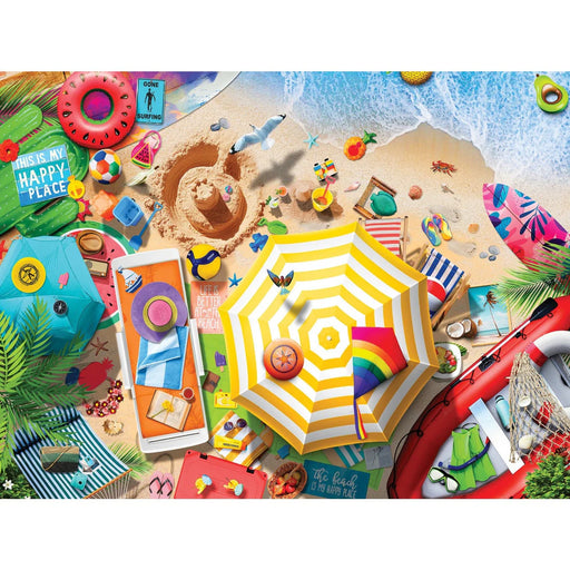 MasterPieces 32144 Greetings From: The Beach Puzzle 550 Piece Puzzle