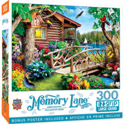 MasterPieces 32234 Memory Lane: Cabin Crossing EzGrip Puzzle 300 Piece Puzzle