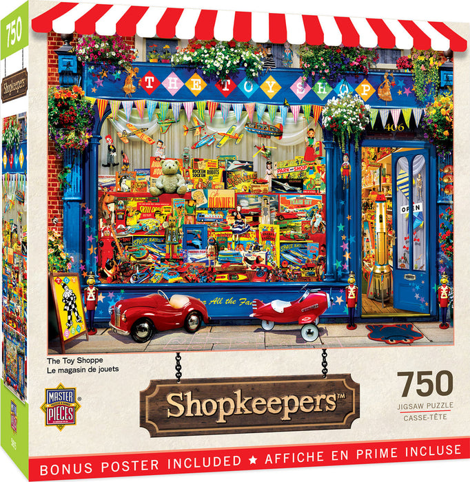 MasterPieces 32257 Shopkeepers: The Toy Shoppe 750 Piece Puzzle