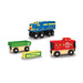 MasterPieces 42018 Lionel Santa Fe Cargo Wooden Train Cars Set (Track NOT Included)