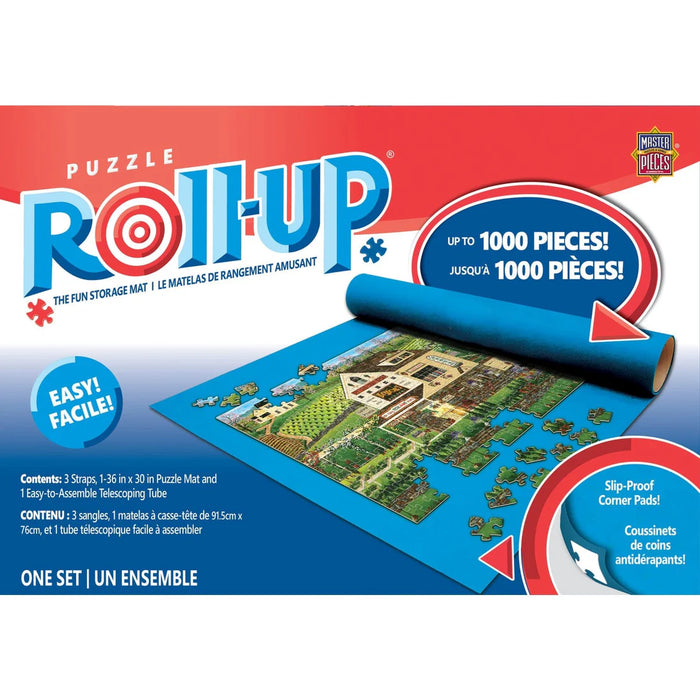 MasterPieces 50501 Puzzle Roll-Up Mat 36"x 30" for up to 1000 Piece