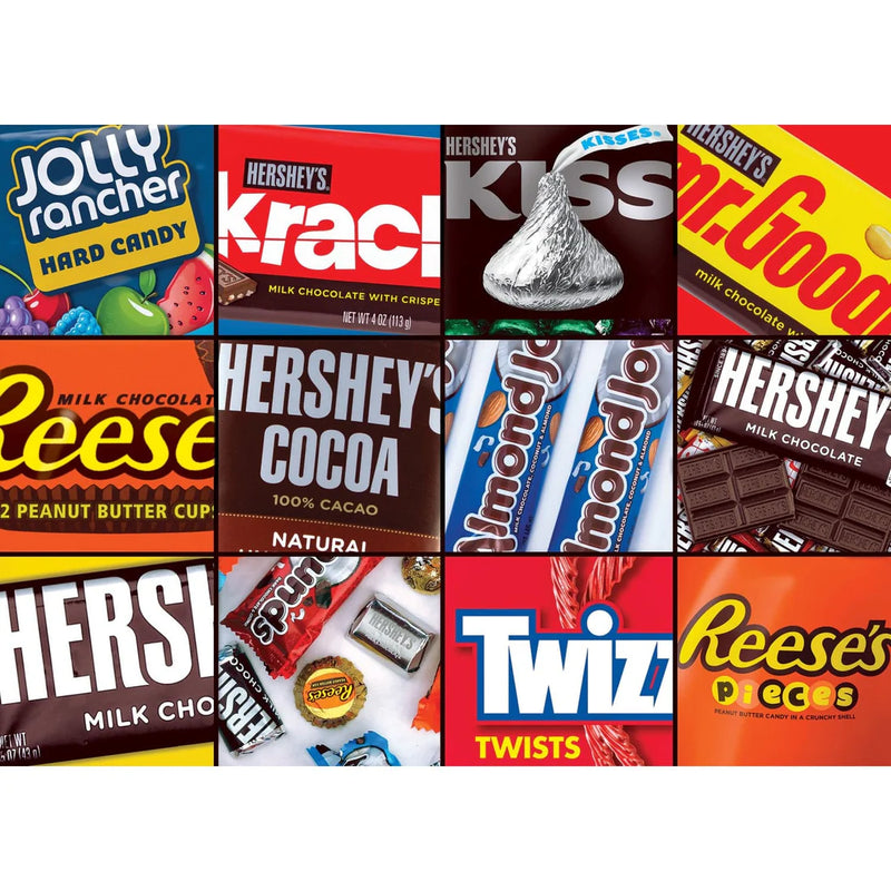 MasterPieces 71617 Hershey: Hersheys Moments Candy Collage 1000 Piece Puzzle