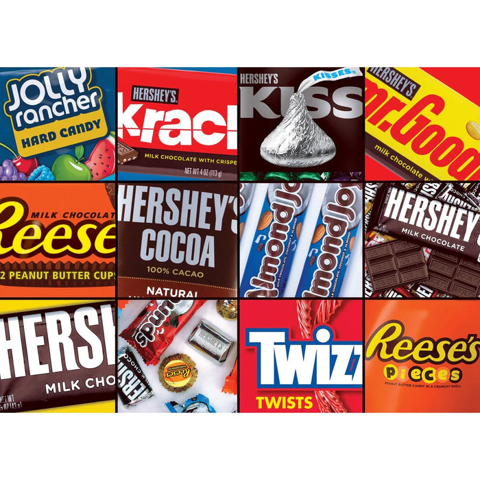 MasterPieces 71617 Hershey: Hersheys Moments Candy Collage 1000 Piece Puzzle