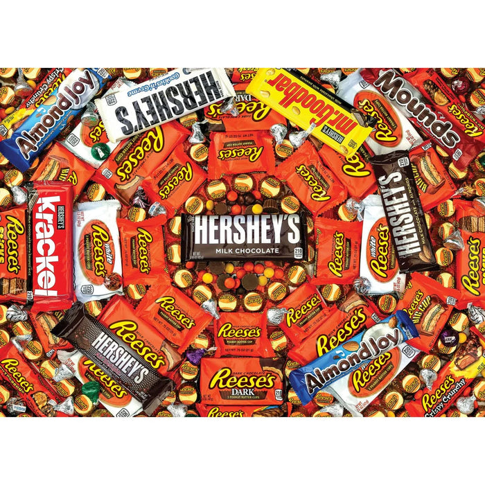 MasterPieces 71688 Hershey: Hershey's Swirl Candy Collage 1000 Piece Puzzle