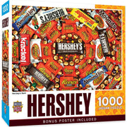 MasterPieces 71688 Hershey: Hershey's Swirl Candy Collage 1000 Piece Puzzle