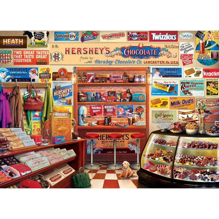MasterPieces 71913 Hershey: Hershey's Candy Shop 1000 Piece Puzzle