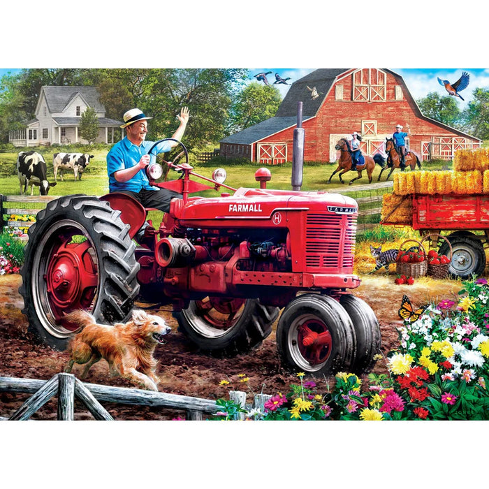 MasterPieces 72026 Farmall: Coming Home Tractor Farm Scene 1000 Piece Puzzle