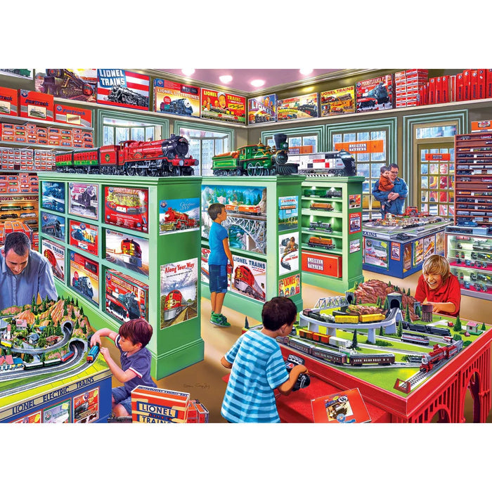 MasterPieces 72030 The Lionel Store Trains 1000 Piece Puzzle