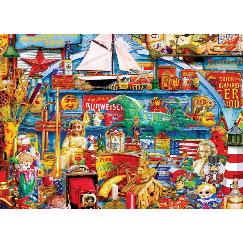 MasterPieces 72037 Flashbacks: Antiques & Collectibles Collage 1000 Piece Puzzle
