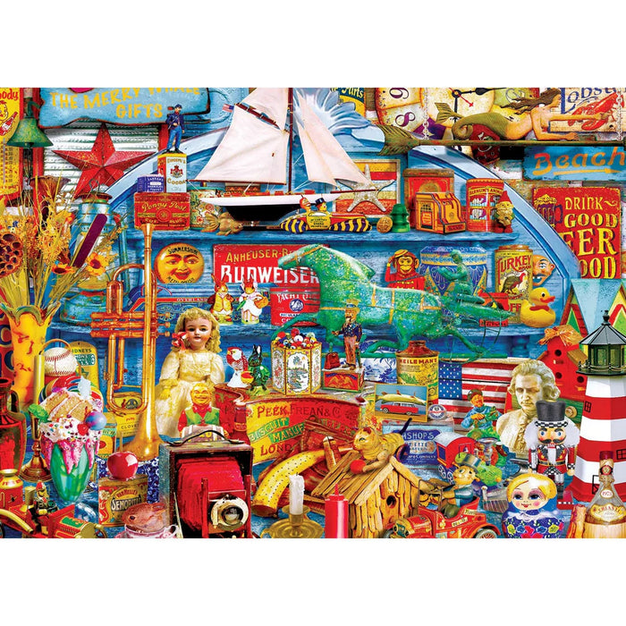 MasterPieces 72037 Flashbacks: Antiques & Collectibles Collage 1000 Piece Puzzle