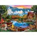 MasterPieces 72130 Time Away: Sunset Canoe on Lake Puzzle 1000 Piece Puzzle