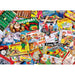 MasterPieces 72139 Flashbacks: Family Game Night Collage Puzzle 1000 Piece Puzzle