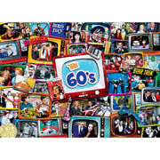 MasterPieces 72155 TV Time: 1960s Shows Collage 1000 Piece Puzzle