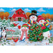 MasterPieces 72176 Christmas Holiday Tree Farm with Snowmen Puzzle 1000 Piece Puzzle