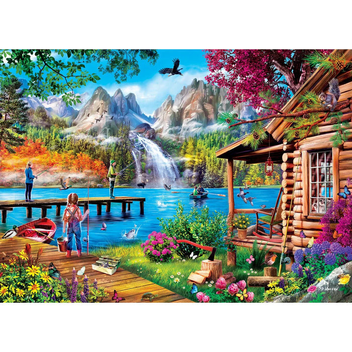 MasterPieces 72180 Time Away: Fishing with Pappy Puzzle 1000 Piece Puzzle