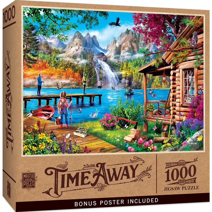 MasterPieces 72180 Time Away: Fishing with Pappy Puzzle 1000 Piece Puzzle