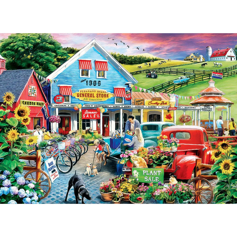 MasterPieces 72267 General Store: Pleasant Hills Storefront Puzzle 1000 Piece Puzzle