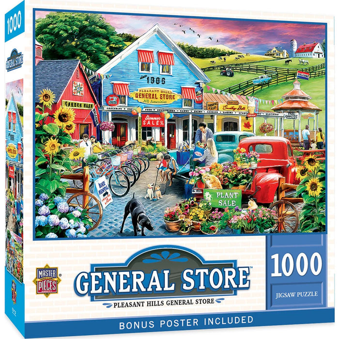 MasterPieces 72267 General Store: Pleasant Hills Storefront Puzzle 1000 Piece Puzzle