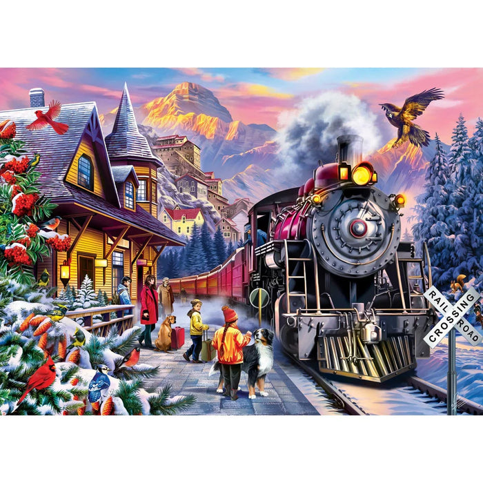 MasterPieces 72514 Railways: Alpine Journey 1000 Piece Puzzle