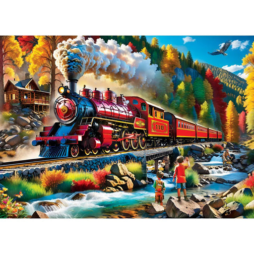 MasterPieces 72515 Railways: Fall Passage 1000 Piece Puzzle