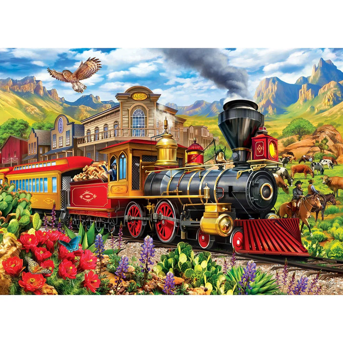 MasterPieces 72516 Railways: Frontier Rails 1000 Piece Puzzle